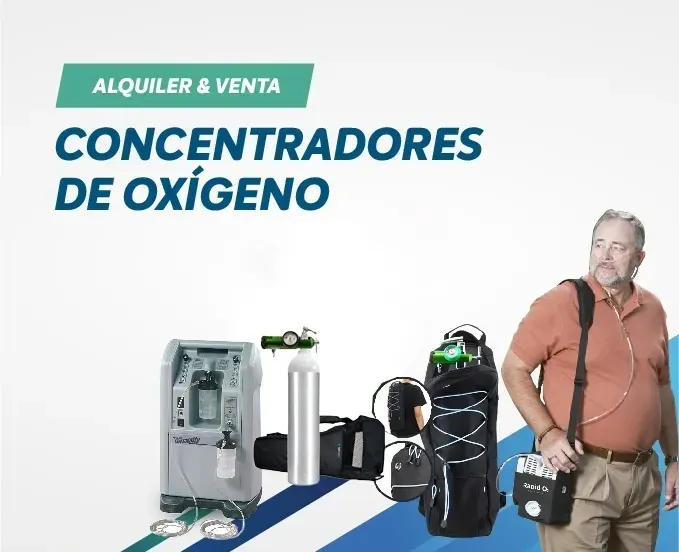 Concentradores de Oxigeno - Rapid-O2