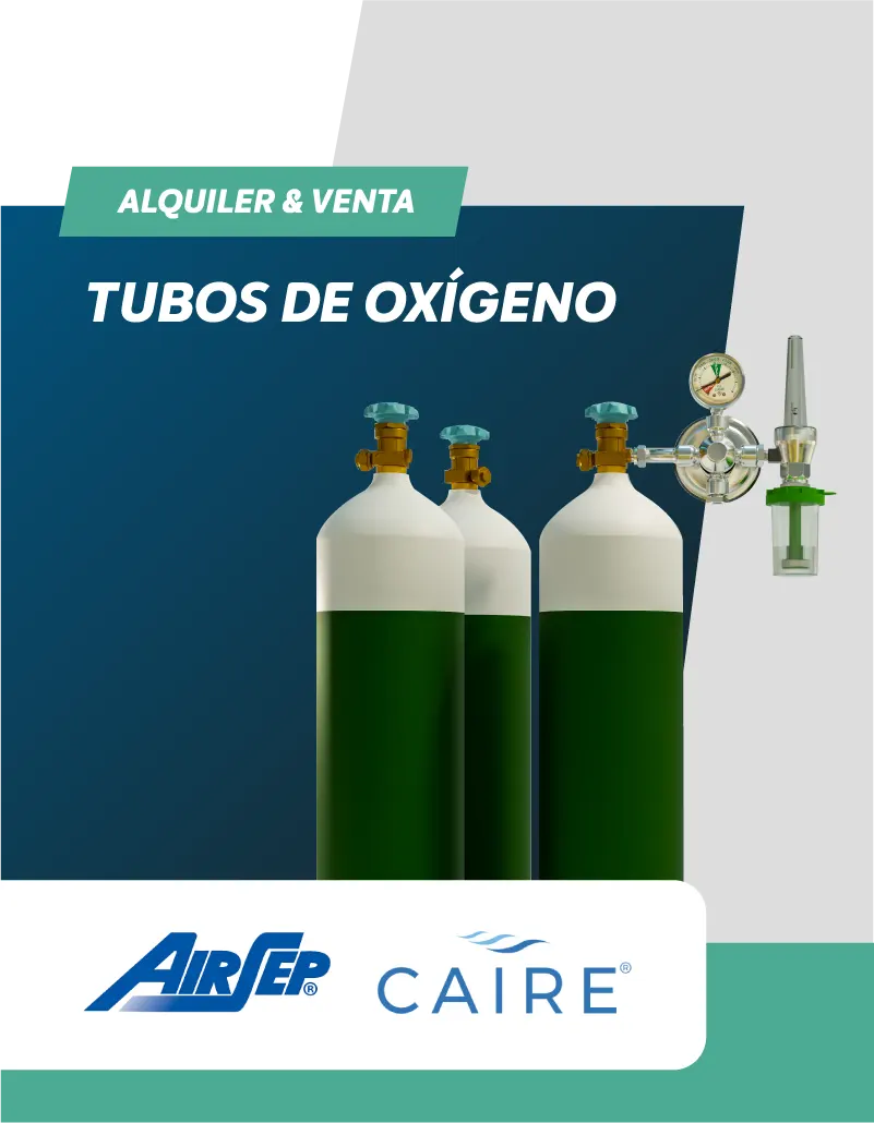 Alquiler y Venta de Tubos de Oxígeno
