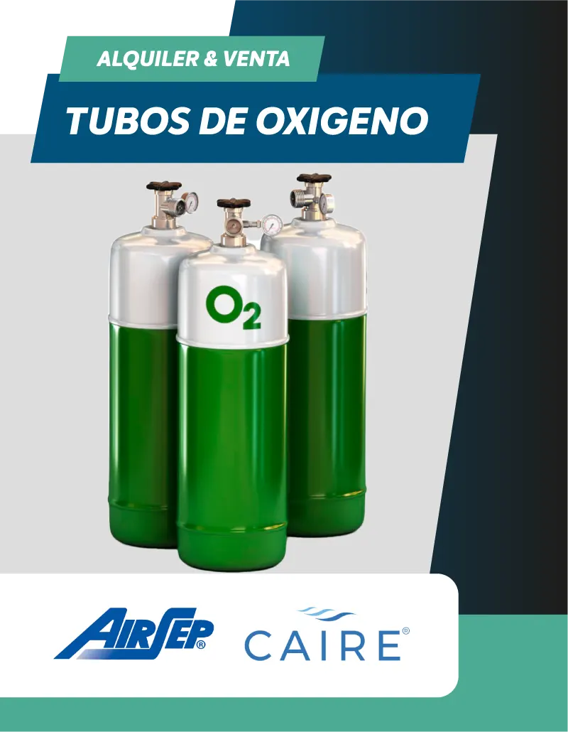 Alquiler y Venta de Tubos de Oxígeno
